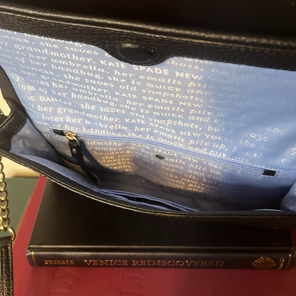 Kate Spade NWOT Jazz Things Up Cat Cali Black Rare Clutch Crossbody Novelty Bag - Picture 15 of 16